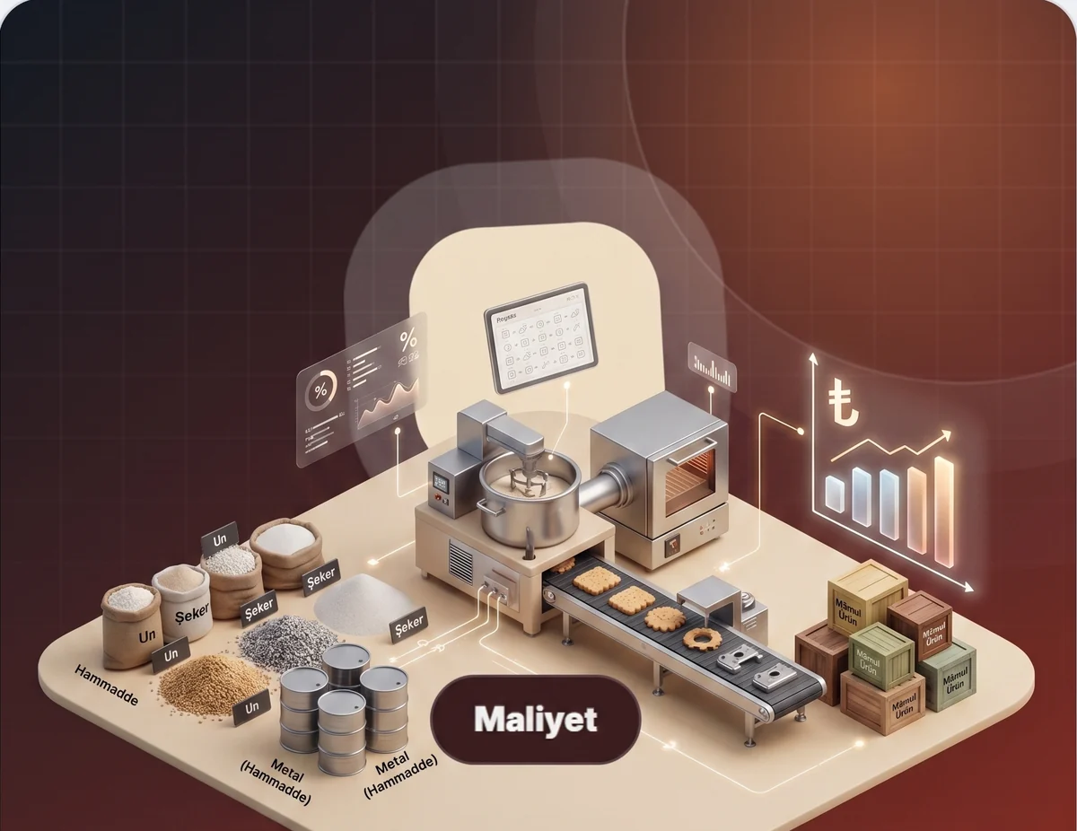 Stok ve maliyet çözümü ROP ekranı